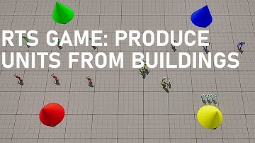 RTS Game - Produce Units From Buildings