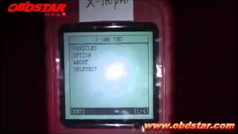 The difference between X100 PRO  and old X-100+ car key programmer