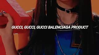 「 gucci balenciaga - inna 」 lyrics