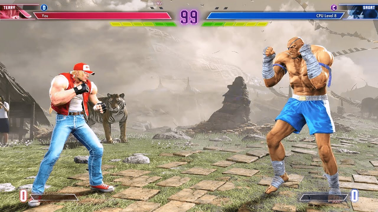 Терри против Сагата (Самая сложная битва) - Street Fighter 6. | Эпическая битва