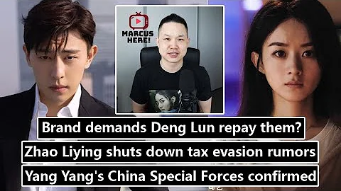 Yang Yang's CSF confirmed/ Zhao Liying shuts down tax rumors/ Brand demands Deng Lun repay them? - DayDayNews