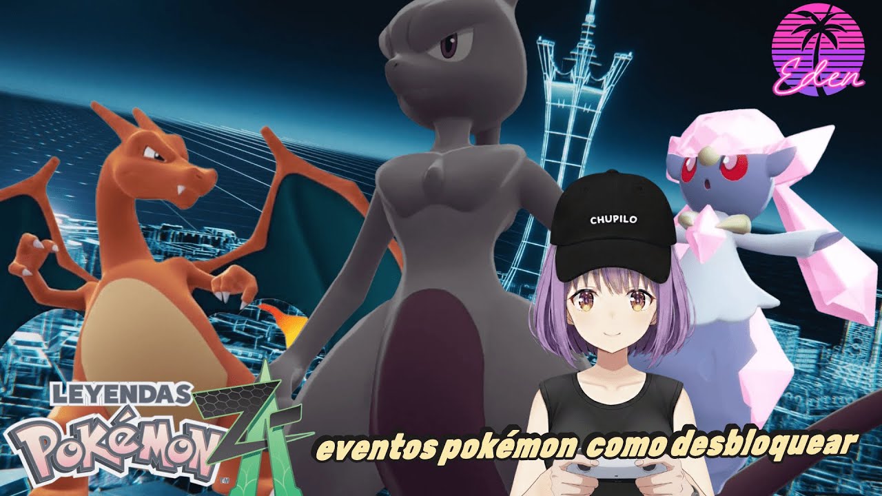 Charizard Alpha ,Diance, Mewtwo Eden emulador tutorial