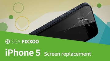 iPhone 5 screen replacement disassembly and reassembly [english]