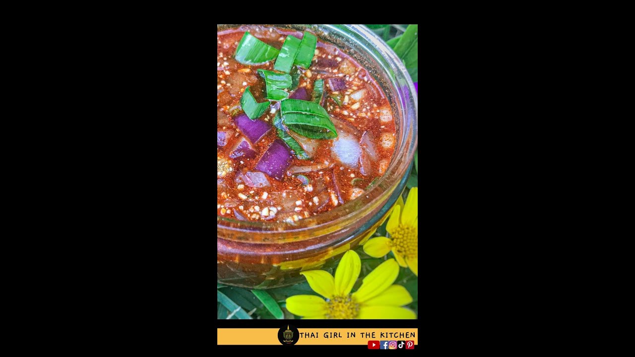 #Shorts   Nam Jim Jaew - Spicy Thai BBQ Dipping Sauce