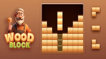 Wood Block - Puzzle Games (by Playflux) IOS Gameplay Video (HD)