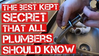 PLUMBING HACK ALL PLUMBERS SHOULD KNOW... (Its SO Good)
