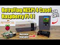 New RetroFlag NesPi 4 Case! Raspberry Pi 4 Case Review with SSD Cartridge adapter!