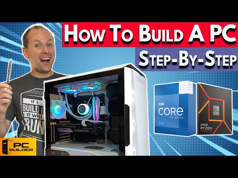 🛑 How to Build a PC 2023 🛑 Step By Step Ryzen & Intel 🛑 How To Build a  Gaming PC 2023 - YouTube