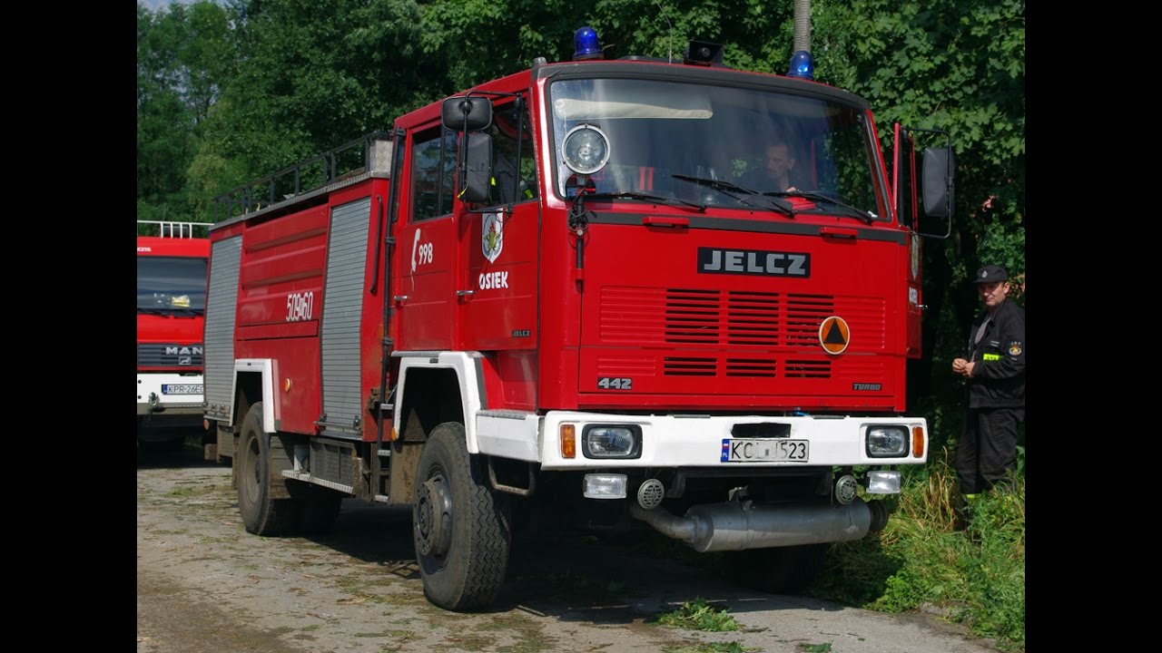 ALARMOWO TRĄBY OSP Osiek 509[K]60 - GCBA 5/24 Jelcz 442/014