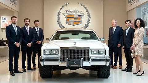 Cadillac Revives the Icon: The 2026 Eldorado Biarritz 1984 Will Leave You Speechless