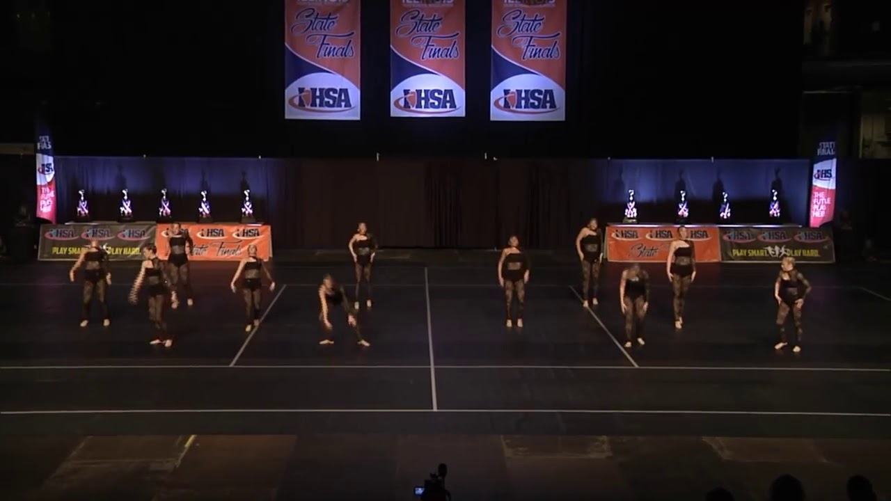 GK Dance Team IHSA State Finals Performance 2017