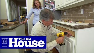 How To Install Full-extension Cabinet Drawers - This Old House