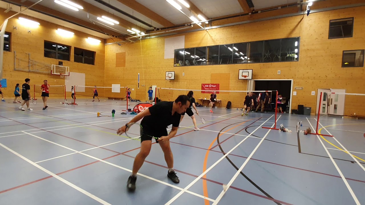 Autumn Tournament 2019: XD B - SF - Adrian Rabe/Jing Xia Yeo v Kassy ...