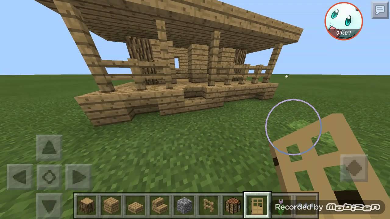 Minecraft Maison on bois 1 YouTube