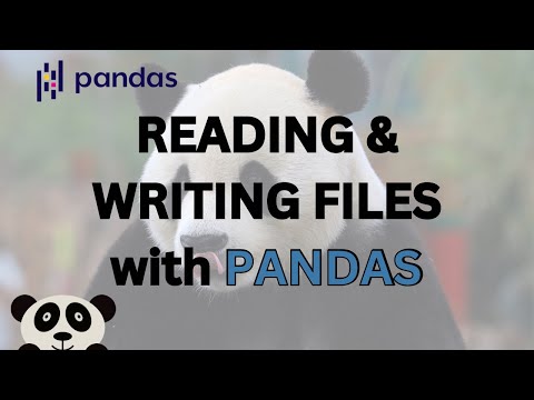 BEGINNER Read and Write CSV, EXCEL & JSON Files using PANDAS #datascientist #pandas