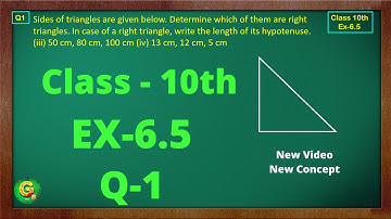 Ex 6.5 Q1 Class10 | Triangles Chapter 6 | Class10 | NCERT | Class10 Ex 6.5 Q1 | Green Board