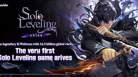 Solo levelling:Arise Gameplay walkthrough part 1