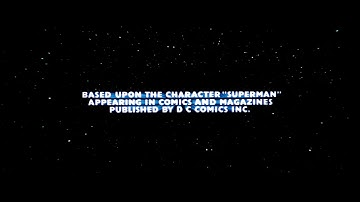 Superman II End Credits
