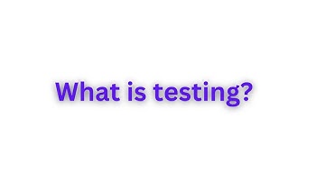 What is testing? || The Importance of Testing in Software Development: Why It Matters.