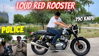 Riding Loud GT 650 with Red Rooster Exhaust | Caught by Cops | 2023 GT650 | screenshot 5