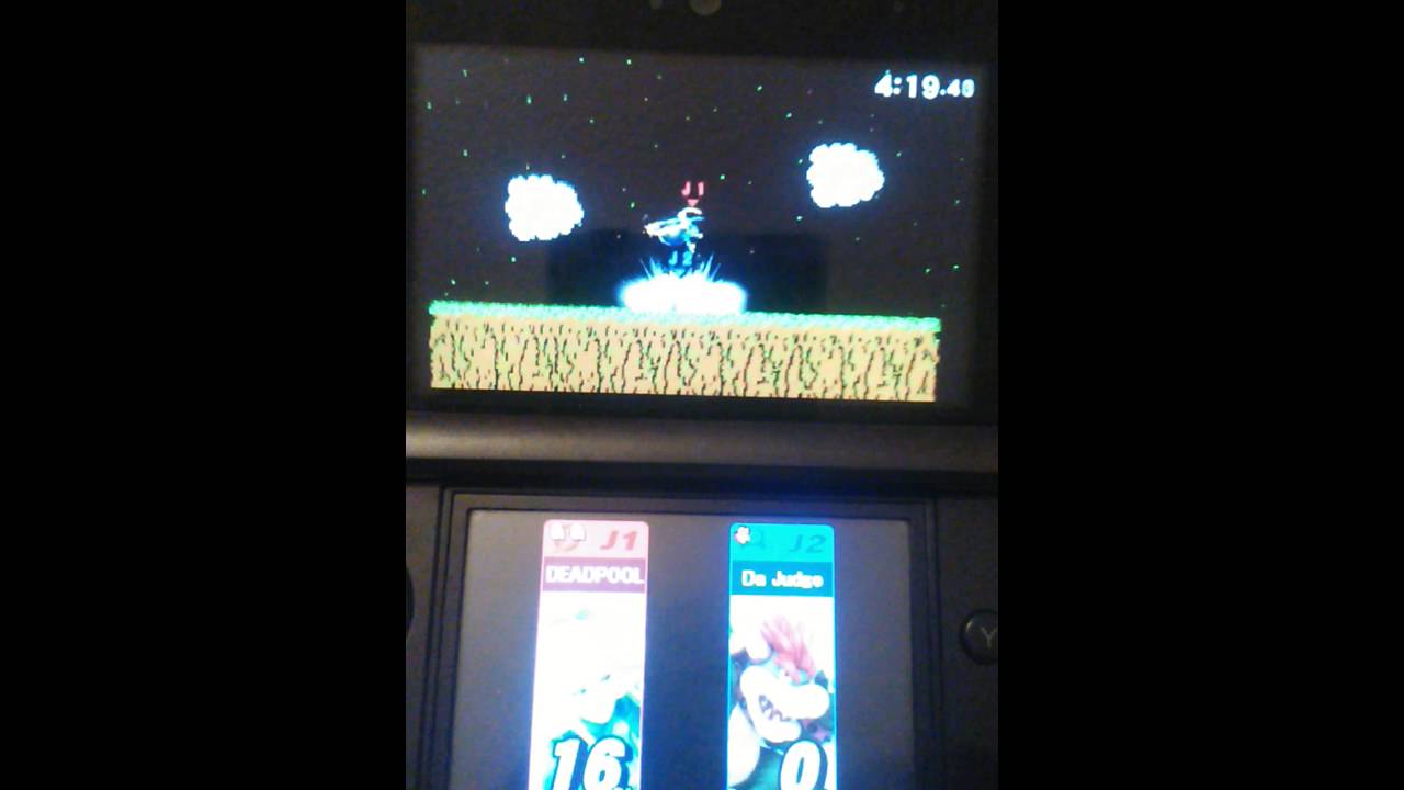 aquellos ojos verde Super Smash Bros For N3DS (Zero Suit Samus VS Bowser)