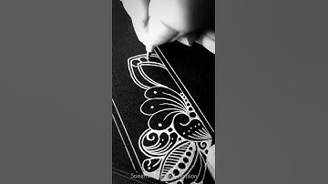 Mandala patterns ❤️ #mandalaart #mandalatutorial #blackandwhitemandala #mandalaforbeginners #mandala