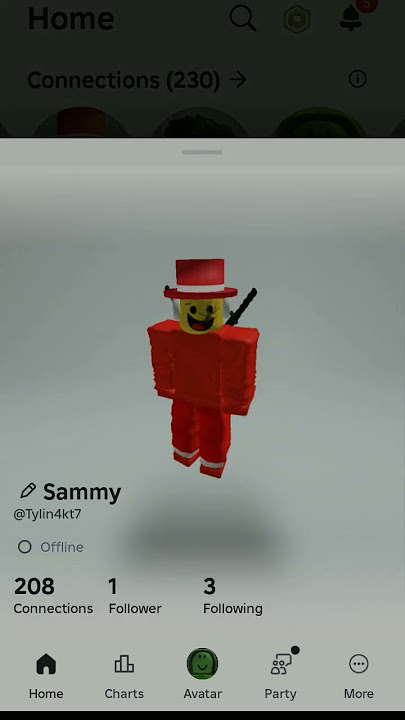 In Roblox my friend is sammy ☠️☠️💀☠️
