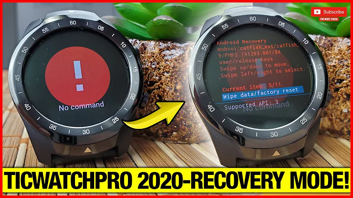 TicWatchPro3/2020 Recovery Mode & Factory rest/Reboot!