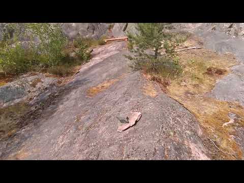 Карелия Питкярантский р-н гора Хийденвуори - восхождение