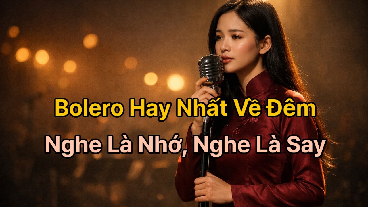Bolero Hay Nhất Về Đêm – Nghe Là Nhớ, Nghe Là Say