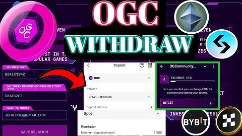 OGC Airdrop Withdraw Update। OGC Withdraw Bitget Exchange OGC Token Claim Kasy  Krna ha full Details