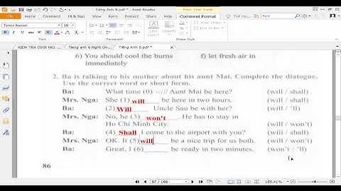Hướng Dẫn Học Tiếng Anh 8 (Unit 9) Language Focus (Thì Tương Lai Đơn Trang 86)