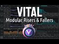 How To: Modular Risers & Fallers in Vital - Synthesis Sound Design Tutorial