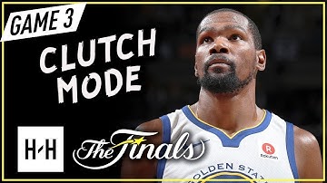 Kevin Durant Full Game 3 Highlights vs Cleveland Cavaliers in 2018 NBA Finals - CLUTCH MODE!