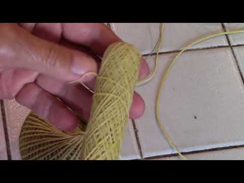 Waterproofing Cord with Beeswax