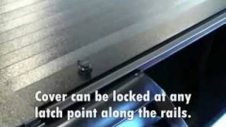 Pace Edwards Full Metal Jackrabbit Truck Bed Cover - Tonneau Operation & Locking Mechanism