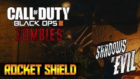 Call Of Duty: Black Ops 3 "Shadows of Evil" Zombie Shield in Action.