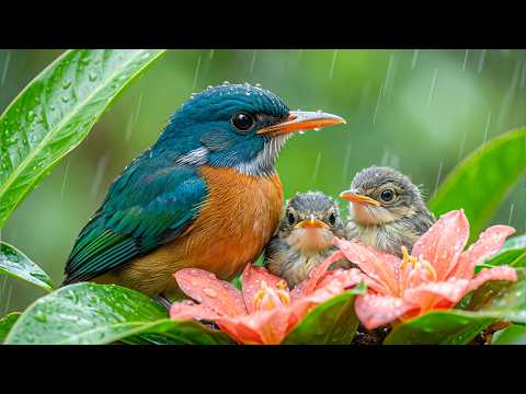 Rain and Birdsong to Rest Your Mind🌧️🐦 Soothe Your Soul, Ease Anxiety and Restful Sleep