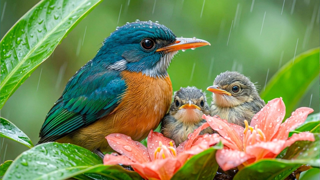 Cover Rain and Birdsong to Rest Your Mind🌧️🐦 Soothe Your Soul, Ease Anxiety and Restful Sleep
