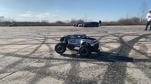 Traxxas X-Maxx Launch Slow Motion