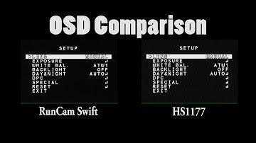 RunCam Swift vs HS1177 (Part 2)