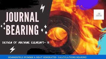 Journal Bearing Problems to Find Sommerfeld and Heat Generated in Journal Bearing