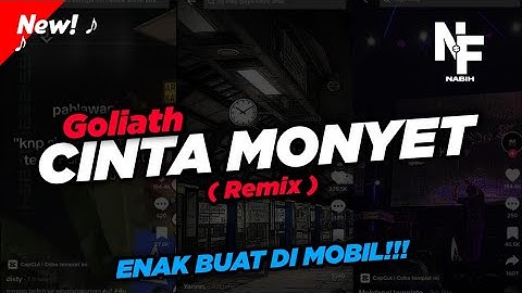 DJ CINTA MONYET - GOLIATH VIRAL TIKTOK !!! Aku Suka Dia Sama Dia Juga Suka ( Nabih Fvnky )