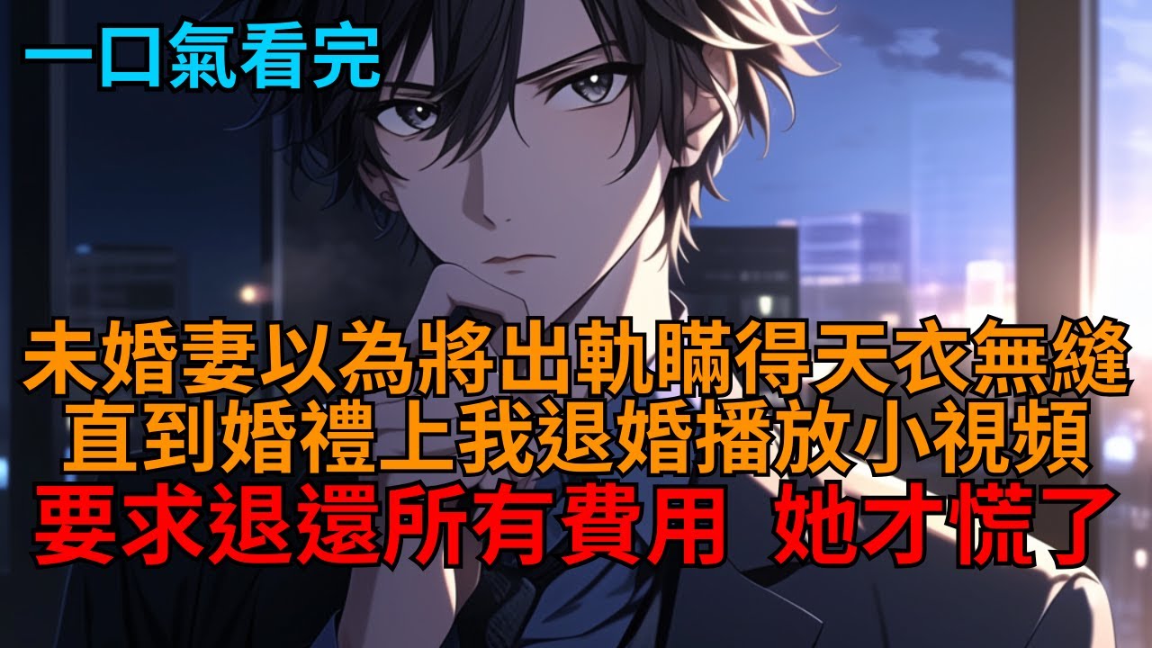 未婚妻婚前出軌小鮮肉，婚禮上我當眾退婚取消婚約，要求退還所有婚禮費用，她徹底慌了。   #爽文 #豪門 #商業大佬 #報仇 #世情 #打臉 #狗血 #逆袭 #小说推荐 #一口气看完