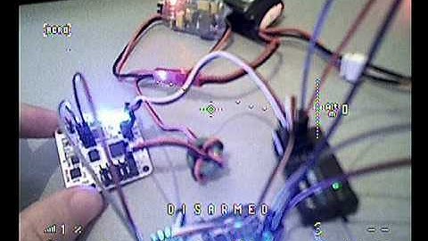 MinimOSD testing with more features enabled