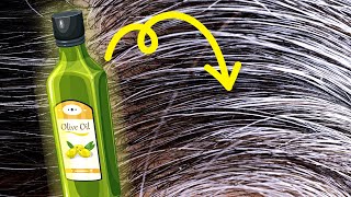 Put Olive Oil In Your Hair And Say Goodbye To Gray Hair screenshot 5