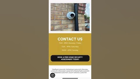 SheffLOCK Locksmiths And Home Security Services - Our Website