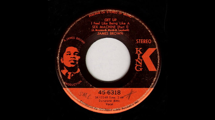 Sex Machine Remix version - Remix performance video thumbnail