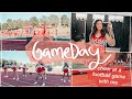 cheer GAMEDAY vlog *football game* | Mia Rits