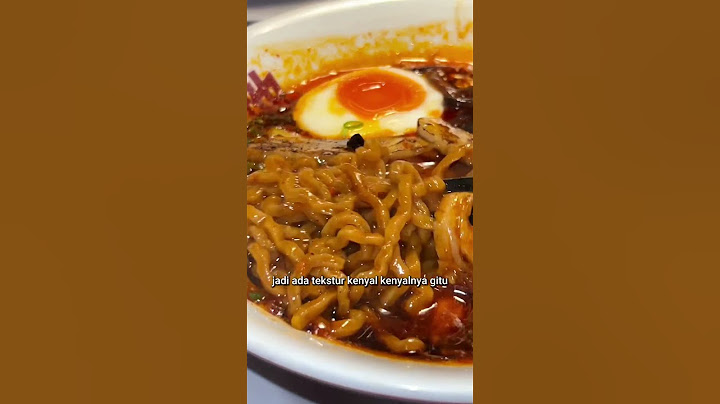 Ohh ini ramen ter-Rame ? #kuliner #kulinerindonesia #makan #ramen #jepang #tangerang #gadingserpong